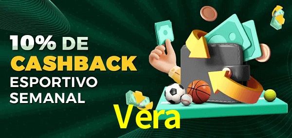 10% de bônus de cashback na Vera
